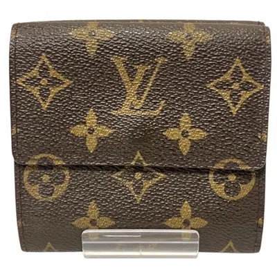 Pre-owned Louis Vuitton Brown Monogram Monogram Wallet (tri-fold) ()