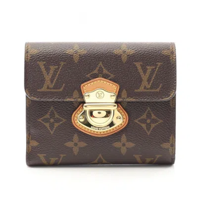 Pre-owned Louis Vuitton Brown Monogram Monogram Wallet (tri-fold) ()