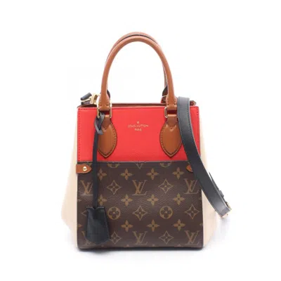 Pre-owned Louis Vuitton Brown Monogram Multi-color Coated Canvas Tote Bag ()