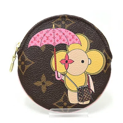 Pre-owned Louis Vuitton Brown Monogram Multi-color Monogram Coin Purse/coin Case ()