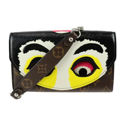 Pre-owned Louis Vuitton Brown Monogram Multi-color Monogram Leather Pochette Shoulder Bag ()