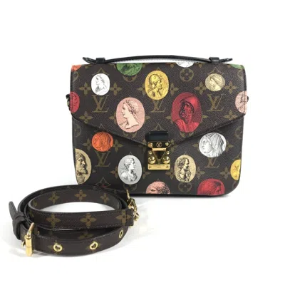 Pre-owned Louis Vuitton Brown Monogram Multi-color Monogram Pochette Shoulder Bag ()