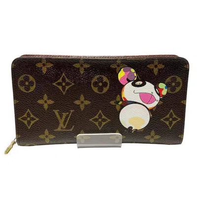 Pre-owned Louis Vuitton Brown Monogram Panda Monogram Monogram Long Wallet (bi-fold) ()
