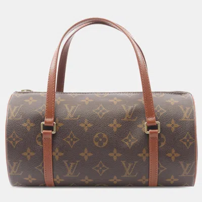 Pre-owned Louis Vuitton Brown Monogram Papillon 26