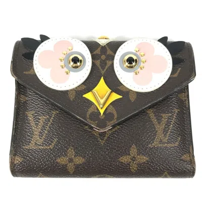 Pre-owned Louis Vuitton Brown Monogram Pink Monogram Wallet (bi-fold) ()