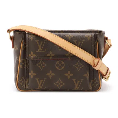 Pre-owned Louis Vuitton Brown Monogram Pochette Shoulder Bag ()