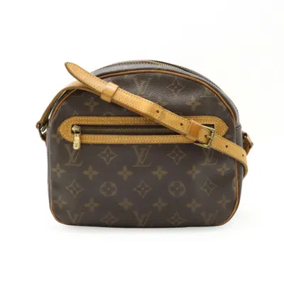 Pre-owned Louis Vuitton Brown Monogram Pochette Shoulder Bag ()