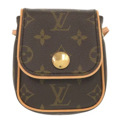Pre-owned Louis Vuitton Brown Monogram Pochette Shoulder Bag ()