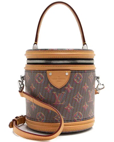 Pre-owned Louis Vuitton Brown Monogram Pop Canvas Cannes (authentic Pre-loved)