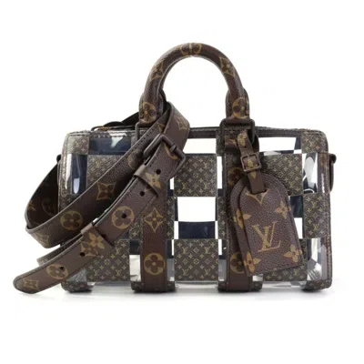 Pre-owned Louis Vuitton Brown Monogram Pvc Handbag Shoulder Bag ()