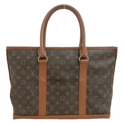 Pre-owned Louis Vuitton Brown Monogram Pvc Handbag Tote Bag ()