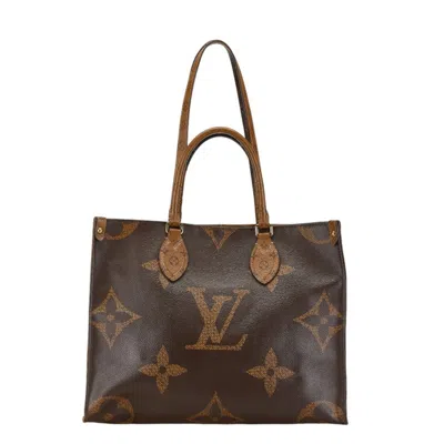 Pre-owned Louis Vuitton Brown Monogram Pvc Leather Handbag Shoulder Bag () In Brown, Monogram