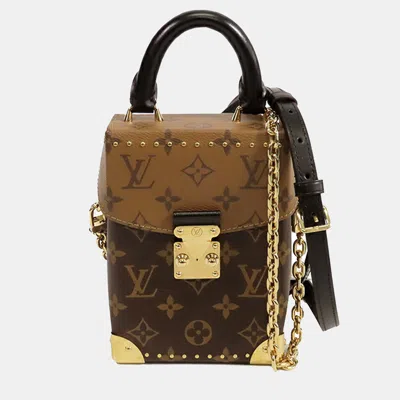 Pre-owned Louis Vuitton Brown Monogram Reverse Camera Box