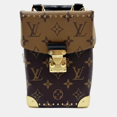 Pre-owned Louis Vuitton Brown Monogram Reverse Camera Box