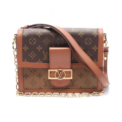Pre-owned Louis Vuitton Brown Monogram Reverse Coated Canvas Shoulder Bag ()