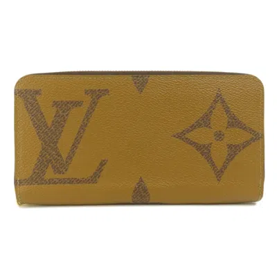 Pre-owned Louis Vuitton Brown Monogram Reverse Long Wallet (bi-fold) ()
