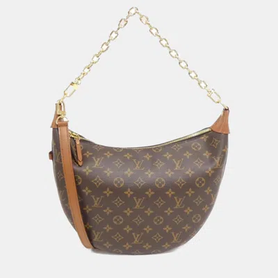 Pre-owned Louis Vuitton Monogram Reverse Loop Hobo Shoulder Bag