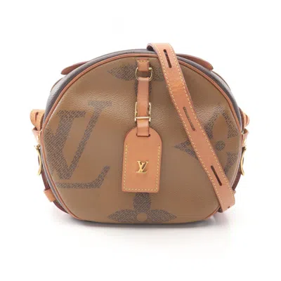 Pre-owned Louis Vuitton Brown Monogram Reverse Pvc Coated Canvas Leather Shoulder Bag ()
