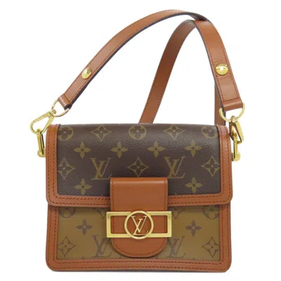 Pre-owned Louis Vuitton Brown Monogram Reverse Shoulder Bag ()