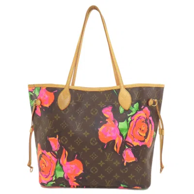 Pre-owned Louis Vuitton Brown Monogram Rose Monogram Canvas Tote Bag ()