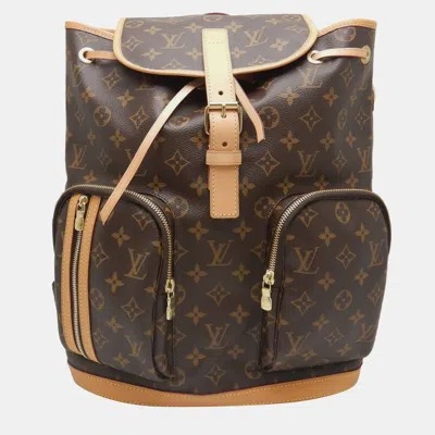 Pre-owned Louis Vuitton Brown Monogram Sac A Dos Bosphore Backpack