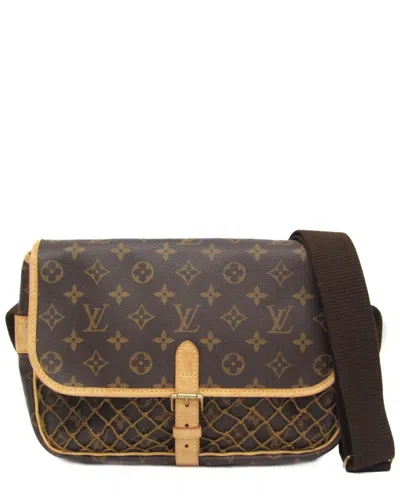 Louis Vuitton Brown Monogram Shoulder Bag (authentic Pre-loved)