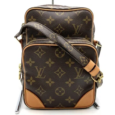 Pre-owned Louis Vuitton Brown Monogram Shoulder Bag ()
