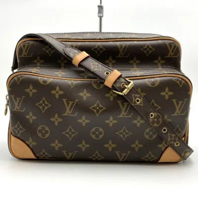 Pre-owned Louis Vuitton Brown Monogram Shoulder Bag ()