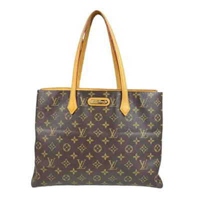 Pre-owned Louis Vuitton Brown Monogram Shoulder Bag ()
