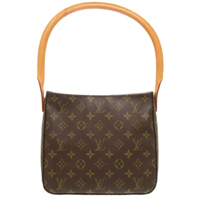 Pre-owned Louis Vuitton Brown Monogram Shoulder Bag ()