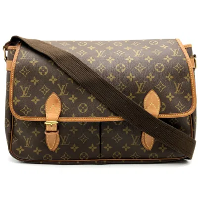 Pre-owned Louis Vuitton Brown Monogram Shoulder Bag ()