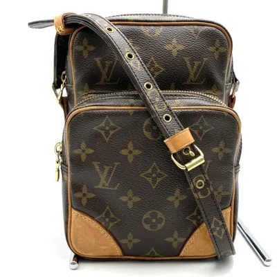 Pre-owned Louis Vuitton Brown Monogram Shoulder Bag ()