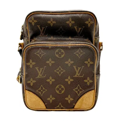 Pre-owned Louis Vuitton Brown Monogram Shoulder Bag ()