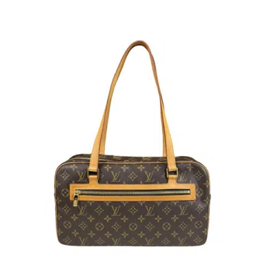 Pre-owned Louis Vuitton Brown Monogram Shoulder Bag ()