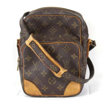 Pre-owned Louis Vuitton Brown Monogram Shoulder Bag ()