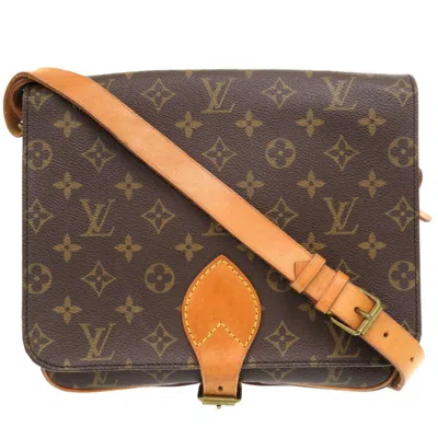 Pre-owned Louis Vuitton Brown Monogram Shoulder Bag ()