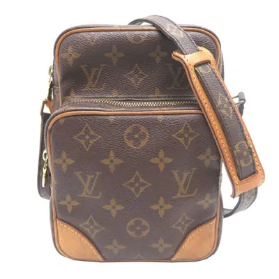 Pre-owned Louis Vuitton Brown Monogram Shoulder Bag ()