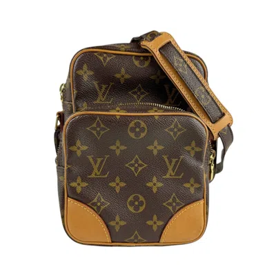 Pre-owned Louis Vuitton Brown Monogram Shoulder Bag ()