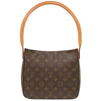 Pre-owned Louis Vuitton Brown Monogram Shoulder Bag ()