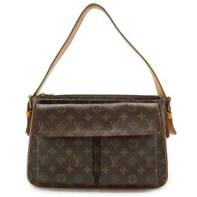 Pre-owned Louis Vuitton Brown Monogram Shoulder Bag ()