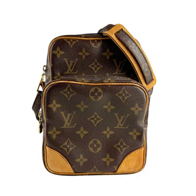 Pre-owned Louis Vuitton Brown Monogram Shoulder Bag ()