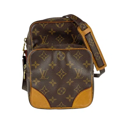 Pre-owned Louis Vuitton Brown Monogram Shoulder Bag ()