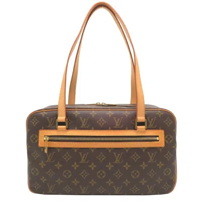 Pre-owned Louis Vuitton Brown Monogram Shoulder Bag ()
