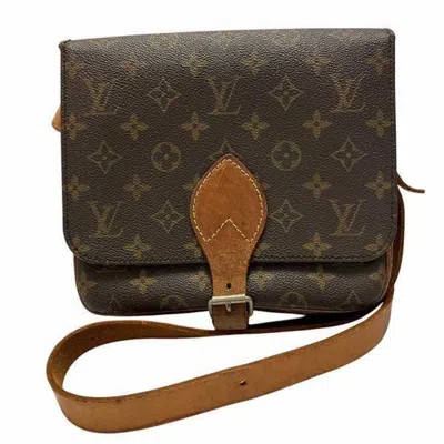 Pre-owned Louis Vuitton Brown Monogram Shoulder Bag ()
