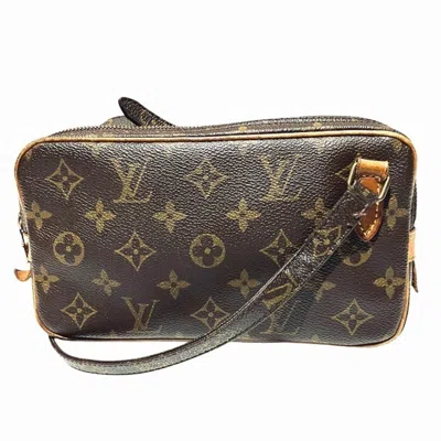 Pre-owned Louis Vuitton Brown Monogram Shoulder Bag ()