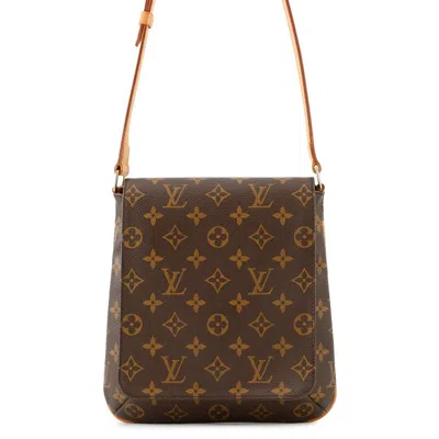 Pre-owned Louis Vuitton Brown Monogram Shoulder Bag ()