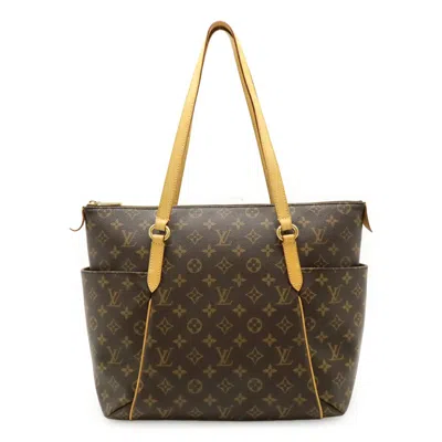 Pre-owned Louis Vuitton Brown Monogram Shoulder Bag Tote Bag ()