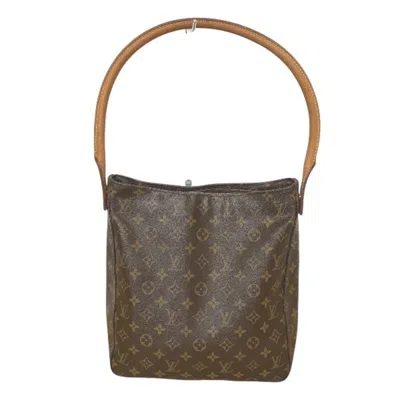 Pre-owned Louis Vuitton Brown Monogram Shoulder Bag Tote Bag ()