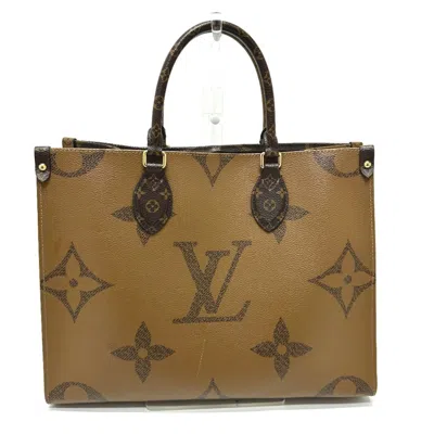 Pre-owned Louis Vuitton Brown Monogram Shoulder Bag Tote Bag ()
