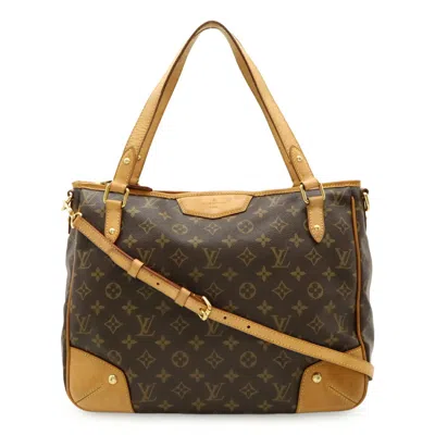 Pre-owned Louis Vuitton Brown Monogram Shoulder Bag Tote Bag ()
